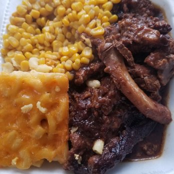 Rib Shack - Nac n cheese sweet corn smothered chops - Soul Food Near Me - Jamaica, New York Rib Shack - Nac n cheese sweet corn smothered chops - Soul Food Near Me - Jamaica, New York