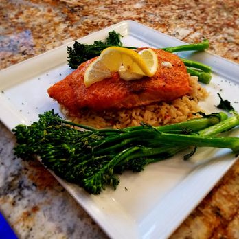 Brazos Bar & Bistro - Grilled salmon! - American Near Me - Waco, Texas Brazos Bar & Bistro - Grilled salmon! - American Near Me - Waco, Texas