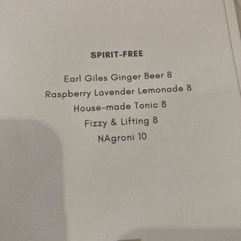Maison Margaux - Spirit-free menu - Bars Near Me - Minneapolis, Minnesota