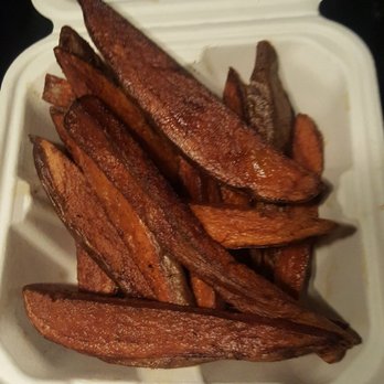 A Live Kitchen - Delicious fresh cut fries. Not overly salty like most other fries. - Vegan Near Me - Laurelton, New York
