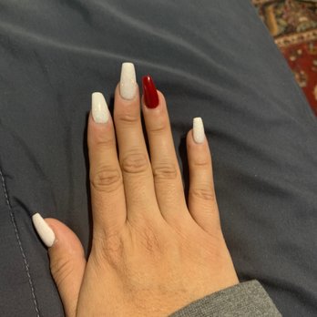 Upscale Spa & Nails - Uneven shape and crooked - Nail Salons Near Me - Granbury, Texas
