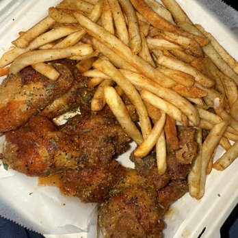 Wings 2 Go - Lemon pepper wings with fries - Chicken Wings Near Me - Inglewood, California Wings 2 Go - Lemon pepper wings with fries - Chicken Wings Near Me - Inglewood, California