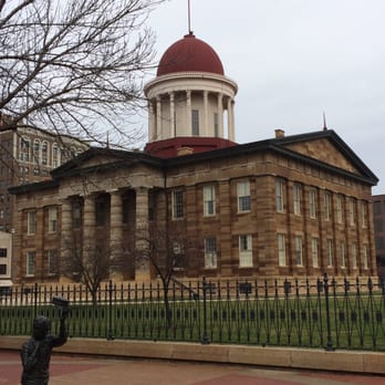 Old State Capitol - View from the outside - Landmarks & Historical Buildings Near Me - Springfield, Illinois