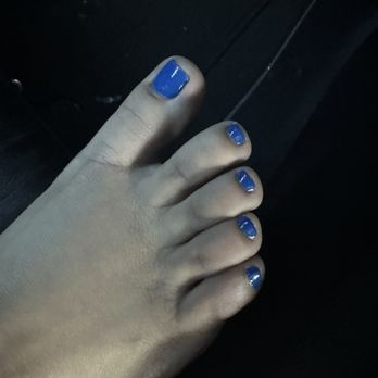 Nails On 6th - Pedicure royal blue - Nail Salons Near Me - Los Angeles, California Nails On 6th - Pedicure royal blue - Nail Salons Near Me - Los Angeles, California