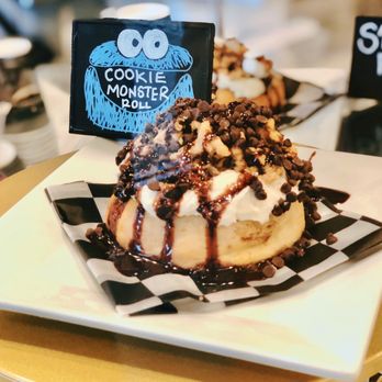 Cinnaholic - Cookie Monster Roll - Bakeries Near Me - Schaumburg, Illinois Cinnaholic - Cookie Monster Roll - Bakeries Near Me - Schaumburg, Illinois