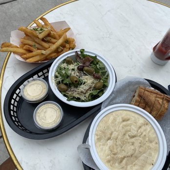 Charmed Kitchen - Cream of crab soup, Caesar salad, fries - Bakeries Near Me - Baltimore, Maryland Charmed Kitchen - Cream of crab soup, Caesar salad, fries - Bakeries Near Me - Baltimore, Maryland