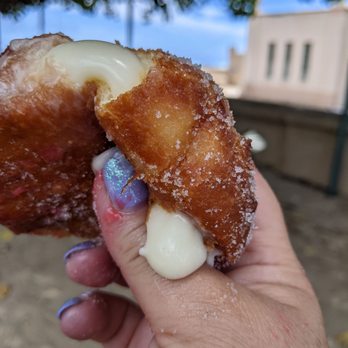 Leonard's Bakery - Macadamia cream filled malasadas - Bakeries Near Me - Honolulu, Hawaii Leonard's Bakery - Macadamia cream filled malasadas - Bakeries Near Me - Honolulu, Hawaii