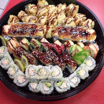 Chef Teriyaki - 9 roll platter. - Japanese Near Me - Hayward, California Chef Teriyaki - 9 roll platter. - Japanese Near Me - Hayward, California