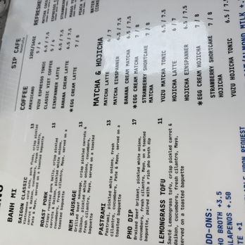 Sip Cafe - The menu - Coffee & Tea Near Me - Honolulu, Hawaii Sip Cafe - The menu - Coffee & Tea Near Me - Honolulu, Hawaii