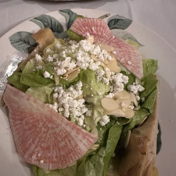 Locanda Capri - Locanda Salad- delicious with butter lettuce, radish, goat cheese and artichoke hearts - Italian Near Me - Brentwood, California Locanda Capri - Locanda Salad- delicious with butter lettuce, radish, goat cheese and artichoke hearts - Italian Near Me - Brentwood, California