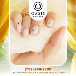 Oasis Nail Bar - Summer fun with chic polka dot nails--perfectly playful!
ℬℴℴℴℴℯℴ