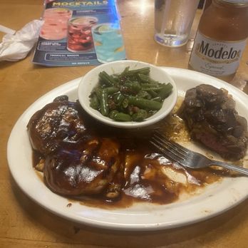 Texas Roadhouse - Bone-In Ribeye*green beans mashed potatoes. - Steakhouses Near Me - Ocoee, Florida