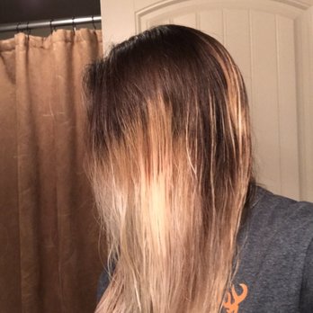 Image Makers Hair Studio - FOUR DIFFERENT COLORS, and holes everywhere - Hair Stylists Near Me - San Antonio, Texas