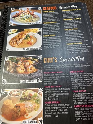 Menu photo 4 La Hacienda Newnan, GA Menu photo 4 La Hacienda Newnan, GA