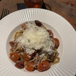 Linguica spaghetti cherry tomato's Linguica spaghetti cherry tomato's