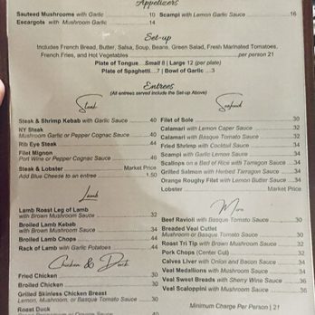 Benji's French Basque Restaurant - Menu - Basque Near Me - Bakersfield, California Benji's French Basque Restaurant - Menu - Basque Near Me - Bakersfield, California