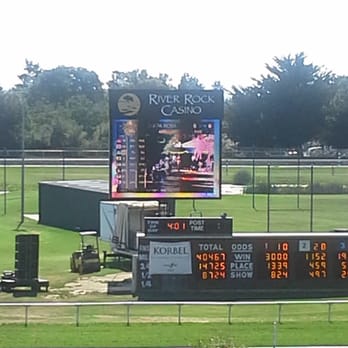 Sonoma County Fair - The River Rock Casino jumbo screen at the racetrack - Festivals Near Me - Santa Rosa, California