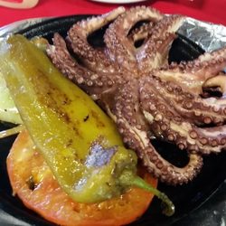 Los Arbolitos de Cajeme - Grilled octopus