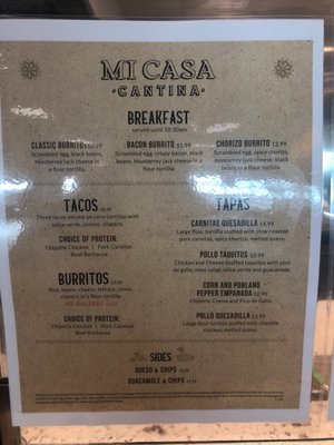 Menu photo 7 Mi Casa Cantina Jamaica, NY