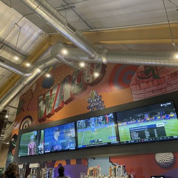 Topgolf - Bar area - Golf Near Me - Waco, Texas