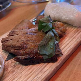 Kin Len Thai Night Bites - Grilled Pork Toro With Sticky Rice - Thai Near Me - Seattle, Washington Kin Len Thai Night Bites - Grilled Pork Toro With Sticky Rice - Thai Near Me - Seattle, Washington
