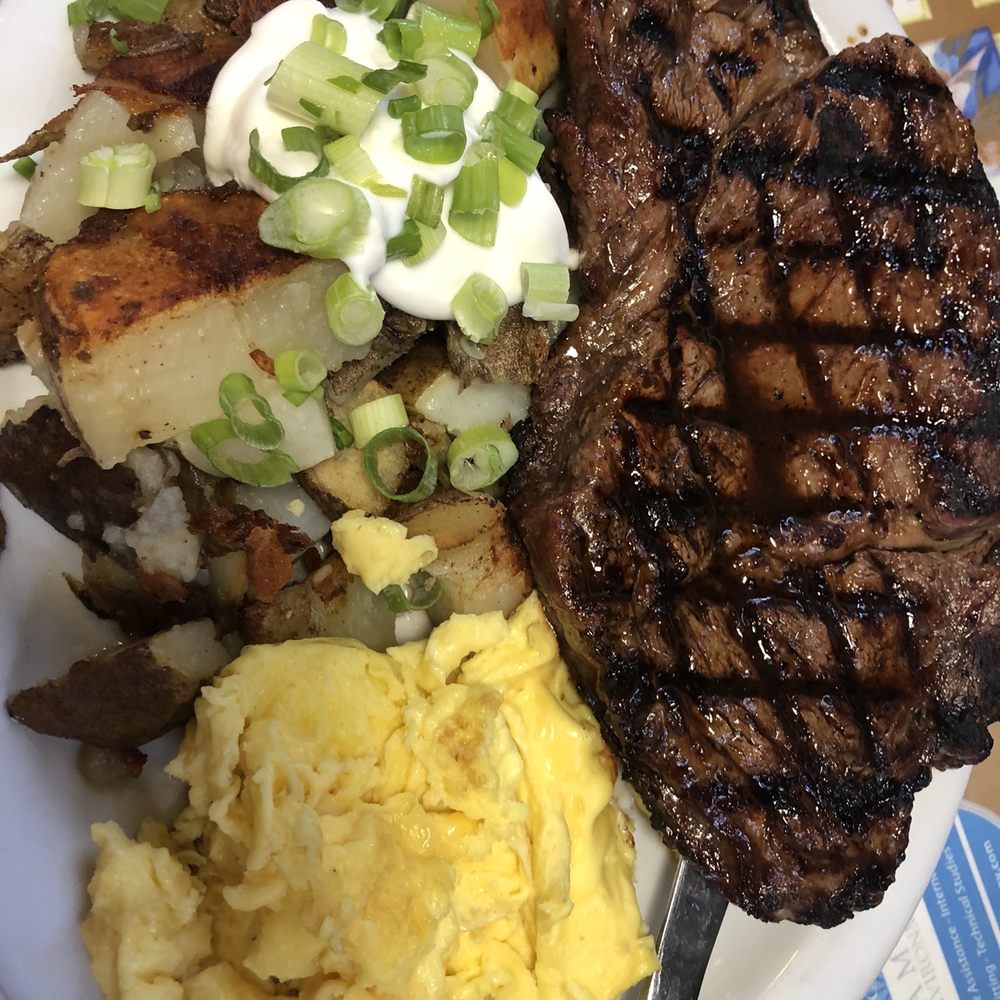 Sax's Joint - Ribeye steak and eggs - Breakfast & Brunch Near Me - Petaluma, California Sax's Joint - Ribeye steak and eggs - Breakfast & Brunch Near Me - Petaluma, California