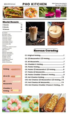Menu photo 5 Pho Kitchen San Jose, CA