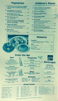 Menu photo 4 Little Mexico Big Stone Gap, VA