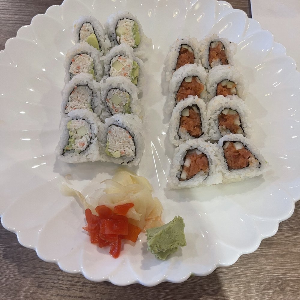 Ahi Sushi - California roll & spicy tuna roll - Sushi Bars Near Me - Bakersfield, California Ahi Sushi - California roll & spicy tuna roll - Sushi Bars Near Me - Bakersfield, California