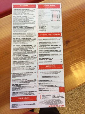 Menu photo 2 Mikkey's Retro Grill Stony Island Chicago, IL Menu photo 2 Mikkey's Retro Grill Stony Island Chicago, IL