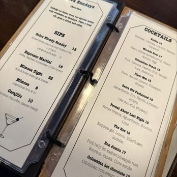 Selva - Drink menu - Bars Near Me - Long Beach, California