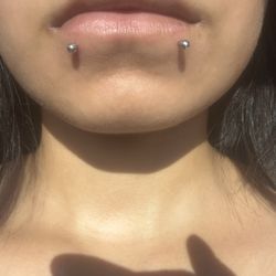 Snake bites piercing
