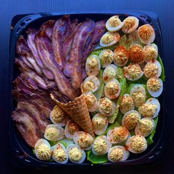 Big Daddy's Brunch - Deviled Eggs and Maple Smoked bacon