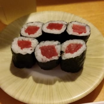 Go Go Sushi - Tuna Roll $3.25 for six pieces - delicious! - Sushi Bars Near Me - Pasadena, California Go Go Sushi - Tuna Roll $3.25 for six pieces - delicious! - Sushi Bars Near Me - Pasadena, California