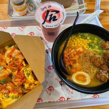 Gung Ho - Kimchi Fries, Strawberry Slush, Kimchi and Fried Chicken - Bubble Tea Near Me - Tulsa, Oklahoma