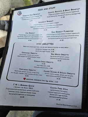 Menu photo 7 The Black Cow Cafe Montrose, CA