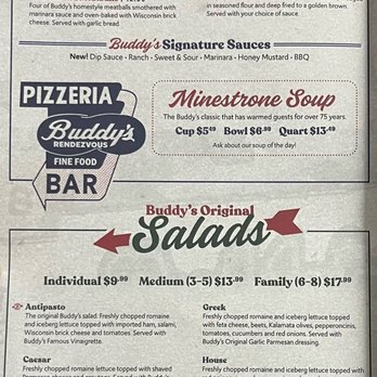 Buddy's Pizza Troy - Starters, Soup, Salad Menu - Pizza Near Me - Troy, Michigan Buddy's Pizza Troy - Starters, Soup, Salad Menu - Pizza Near Me - Troy, Michigan