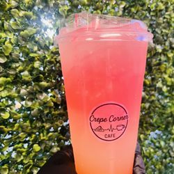 Peachy Mango Refresher (I added optional Lotus Energy !)