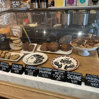 Cafe 23 - Pastry case - Coffee & Tea Near Me - Toronto, Ontario