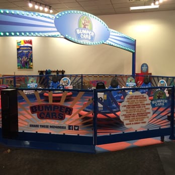 Chuck E. Cheese - They replaced the playground with bumper cars! - Pizza Near Me - Fairview Heights, Illinois