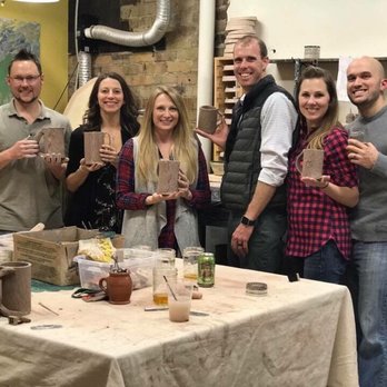 Joe n Throw Pottery Classes - A Pints n' Pots session - Art Classes Near Me - Fairmont, West Virginia