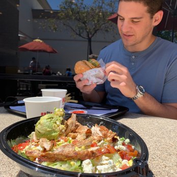 Habit Burger & Grill - Cobb salad and char burger - Burgers Near Me - Thousand Oaks, California Habit Burger & Grill - Cobb salad and char burger - Burgers Near Me - Thousand Oaks, California