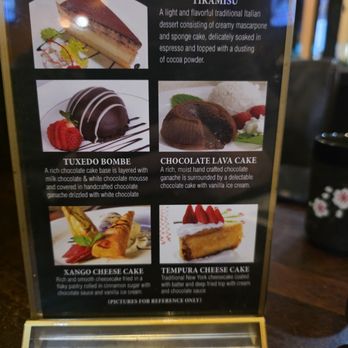 Yamasho Sushi Steakhouse - Desert menu 2 of 2 - Japanese Near Me - Syracuse, New York Yamasho Sushi Steakhouse - Desert menu 2 of 2 - Japanese Near Me - Syracuse, New York