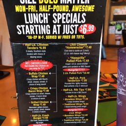 Lunch specials !!