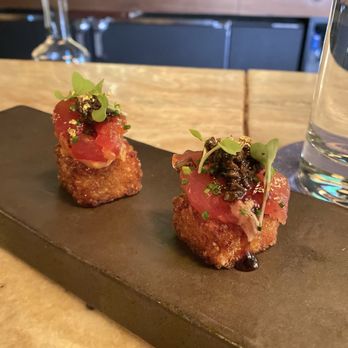 Maple & Ash - Crispy Tuna - Steakhouses Near Me - Chicago, Illinois Maple & Ash - Crispy Tuna - Steakhouses Near Me - Chicago, Illinois