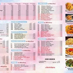 China Kitchen - Menu