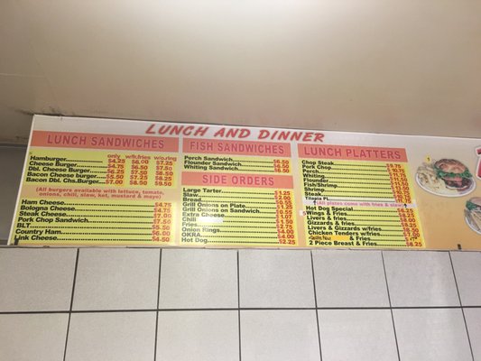 Menu photo 2 Bobs Carry Out Pileem Up Charlotte, NC