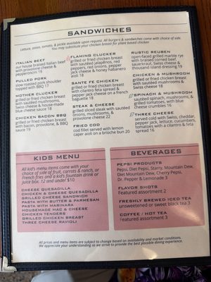 Menu photo 3 Farren's at the Inman Champaign, IL