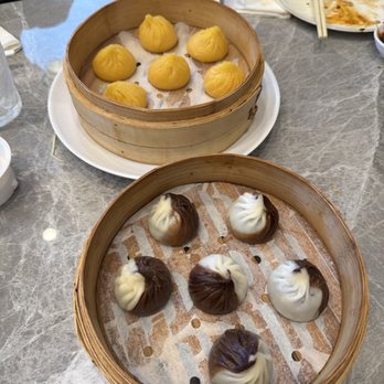 Yum Long - Chocolate Mochi Xiao Long Bao(6), Salted Egg Xiao Long Bao - Chinese Near Me - Monterey Park, California Yum Long - Chocolate Mochi Xiao Long Bao(6), Salted Egg Xiao Long Bao - Chinese Near Me - Monterey Park, California