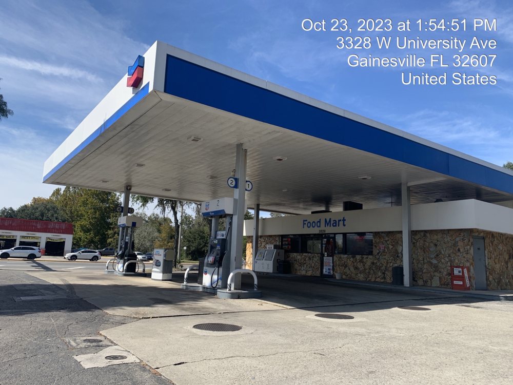 CHEVRON Updated September 2024 3328 W University Ave, Gainesville